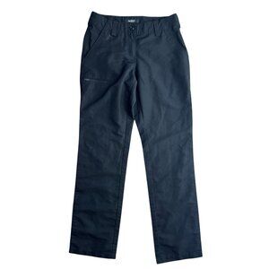 5.11 Womens Ripstop Pants 2 Black Durable Elastic‎ Casual Work Straight Leg Zip